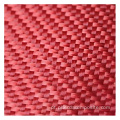 Twill Red Twill para tecido de fibra Aramid